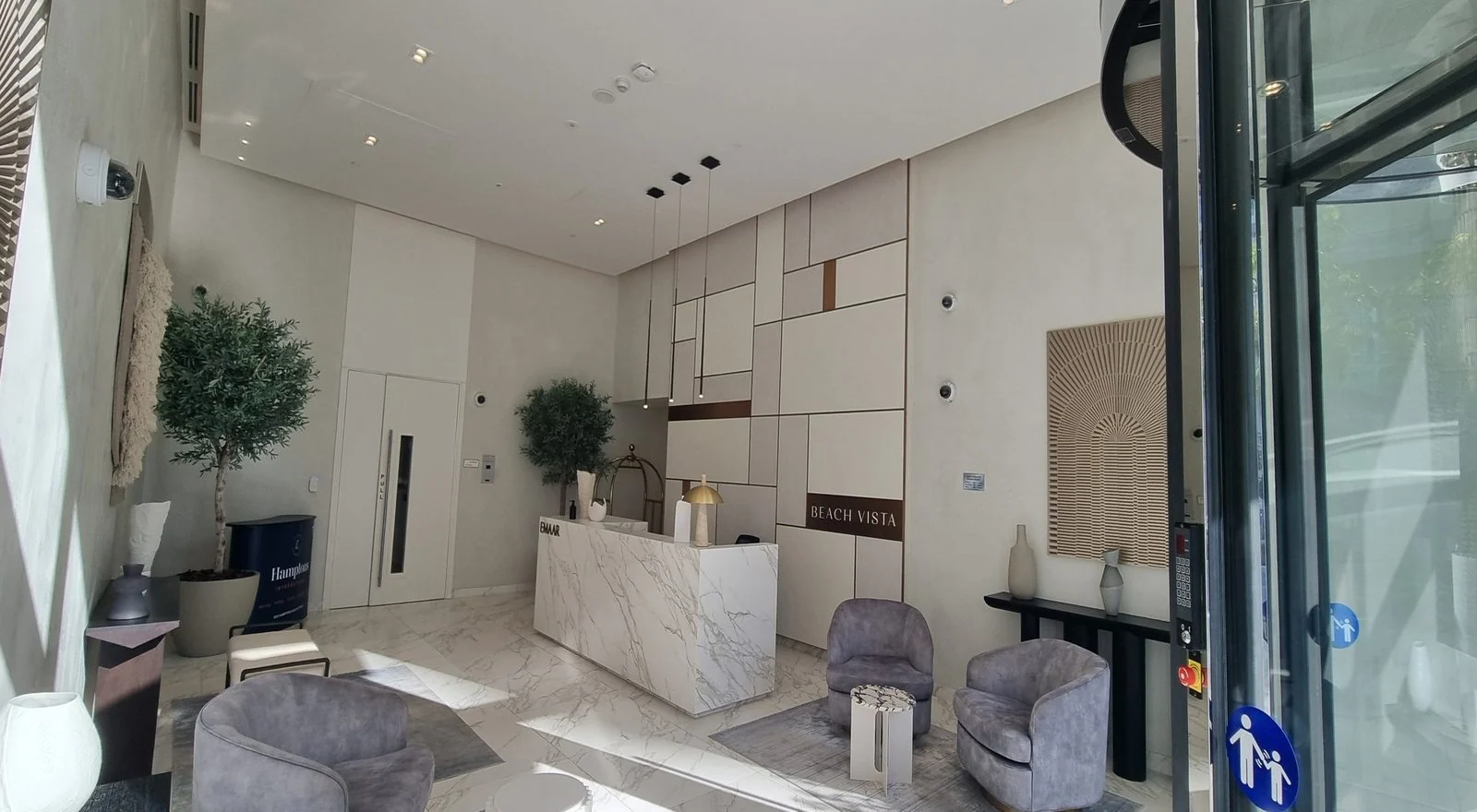 Emaar Beachfront — Beach Vista Towers — IZEC works