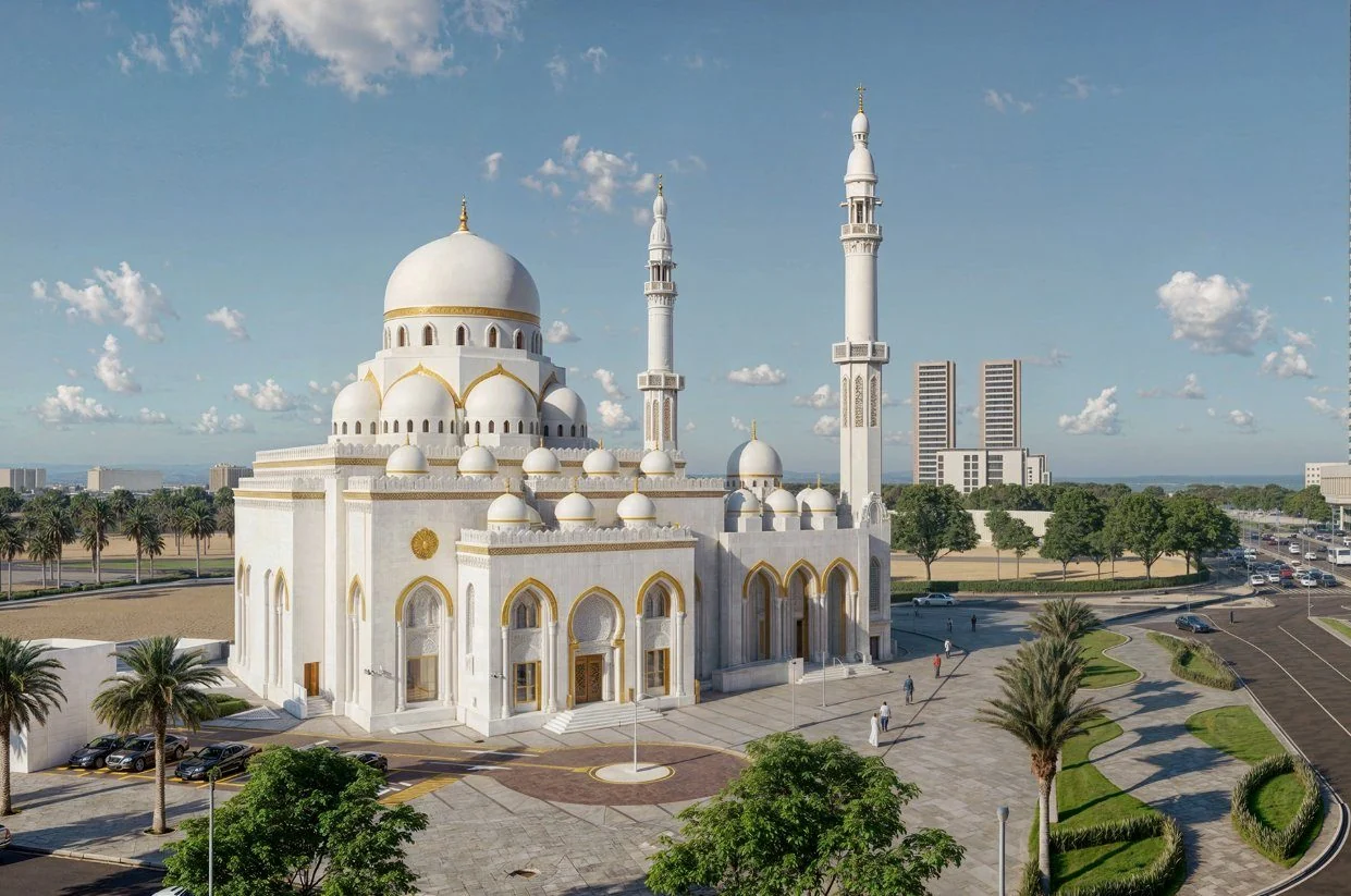 HH Sheikh Rashid Bin Mohammed Mosque — IZEC works